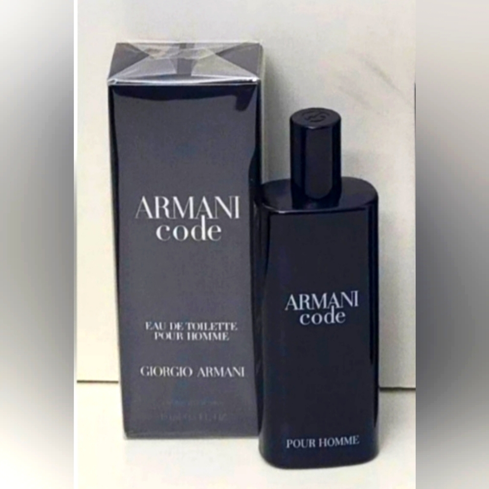 CODE EDT 0.5 OZ TRAVEL FOR MEN Giorgio Armani PERFECT FOR FATHER'S DAY